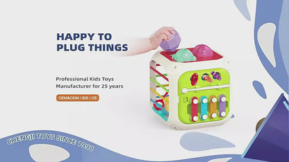 Montessori 7 in 1 Baby Sensory Toy for Kids